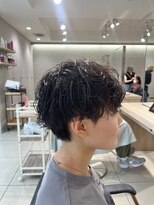 アッシュ 高幡不動店(Ash)&nbsp;【Ash高幡不動店×巖本】ハンサムショート×シャドウパーマ
