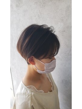 ニューカマー バイ ヘッドライト シブヤ(NEW COMER by HEADLIGHT shibuya) ショートボブ