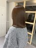 髪質改善の最高峰】 カット+プレミアム酸性縮毛矯正　￥26400