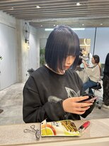 トイロ 横浜(Toiro)&nbsp;20代30代40代◎首が綺麗に見える切りっぱなしボブ