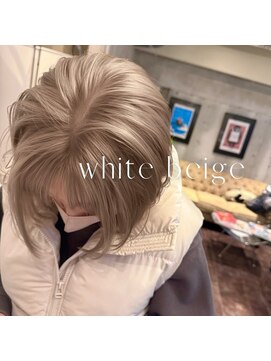 ヴィークス ヘア(vicus hair) ホワイトベージュブリーチ2回