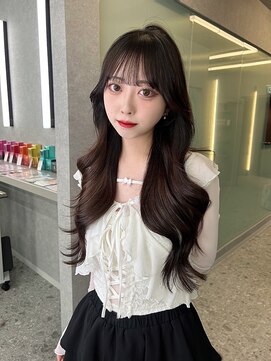 ボタン ハカタ(VOTAN hakata) ロングヘア/韓国ヨシンモリ/薄め前髪