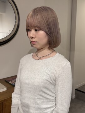 サンデイズド(SUNDAZED) ミルクティーベージュ/ダブルカラー/ボブ