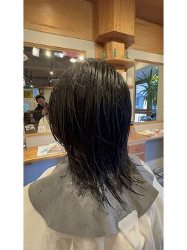 ダブル(W) perm style
