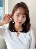 大人綺麗に小顔に見えるひし形シルエット【浦和】