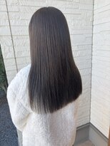 ナギ 栃木(nagi)&nbsp;つるりんちょストレート×オリーブカラー◎