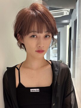 コクーン(Cocoon) 大人のショート#くびれヘア#アプリコットオレンジ