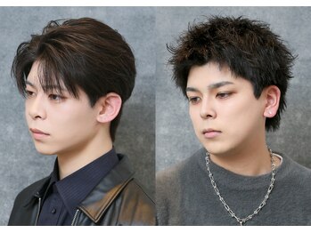 REI by QUATROの写真/忙しい大人メンズ必見！メンズパーマやデザインカットで好印象に☆[ツイストスパイラル/フェード]