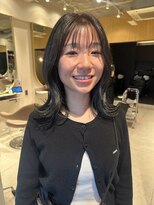 ソラス 緑地公園店(SOLAS) ミディアムヘア/オリーブ/ヘアスタイル