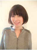 ナチュラルストレートボブ【表参道/青山 drop】