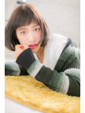 カノン(canon) 【canon】艶と透明感とまとまり☆メルトカラーボブ