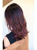 ヘアーラウンジ プレ(Hair Lounge Ple)&nbsp;ピンクカラー×グラデーション