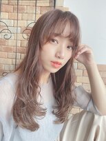 ルービック 難波(Rubik's)&nbsp;抜け感ロング＋ココアブラウン/大人かわいい