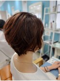 大人かわいいショートボブ/20代/30代/40代/50代/倉敷駅/白楽町