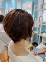 アラワラブルー(arrawarra blue)&nbsp;大人かわいいショートボブ/20代/30代/40代/50代/倉敷駅/白楽町
