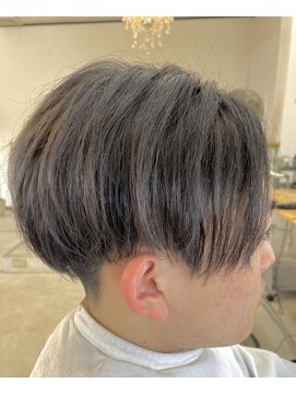 ヘアーリゼル(Hair Rizel) マッシュ　ダークシルバー