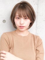 ☆30代40代50代美髪グレージュカラーココアベージュショート