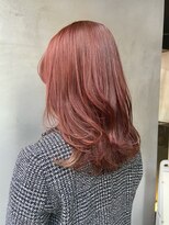 エムプラス 二子玉川(Mplus)&nbsp;◯韓国レイヤー　インナーカラー　ピンクベージュ