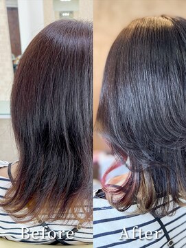 アークスヘアー 大人可愛い髪質改善カラーアッシュグレージュ透明感