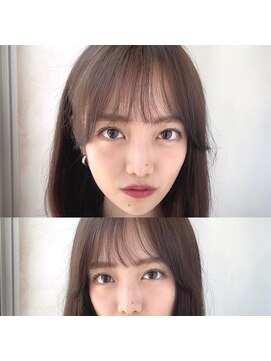 ミラリー トウキョウ(Mirareee Tokyo) 20代30代40代◎エギョモリ２wayバング小顔矯正立体カット