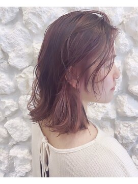 モアナバイヘッドライト 曽根店(Moana by HEADLIGHT) Moana#フェイスフレーミング#ピンク