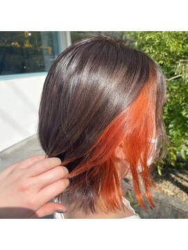 テクライズ 豊橋店(TECHRISE) ☆オレンジイヤリングカラー、アッシュベージュ☆10代20代30代