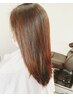 【髪質改善/縮毛矯正】カット+ストレート縮毛矯正＋トリートメント
