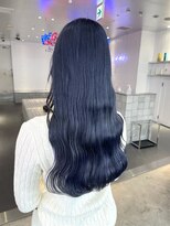 ゲーム 原宿店(GAME)&nbsp;ブルーラベンダー/ダブルカラー/ケアブリーチ/髪質改善/原宿