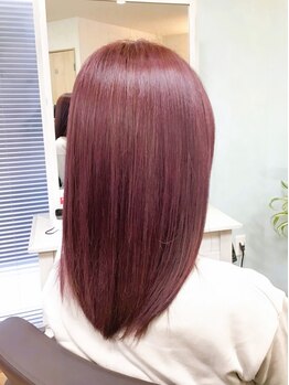 スタジオエムズ 鎌取店(Studio M’s)の写真/３０代以上の方対象のカラー「エイジングケアカラー」で脱年齢髪。若い毛髪頭皮を保つ高品質カラー。