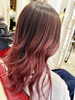 ブランシェ(branche)&nbsp;【1ミリにこだわるカット】/PINK×グラデーション