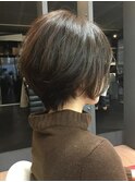 外ハネボブ/グラデーションカラー/ペールベージュ/秋葉原