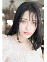 アルテ(ARTE)&nbsp;【ARTE表参道/青山】モテ髪ミディアム×ブリーチなし透明感