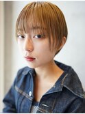 マッシュショート/ショートボブ/丸みショート