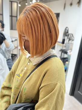 ティミー(timmy) オレンジボブ