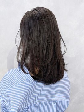 アイティーバイアルバム 藤沢店(IT by ALBUM) ロングレイヤー_マチルダボブピンクベージュ_ba463322