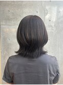 くびれbob/ダークグレージュ