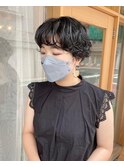 マッシュショート_パーマスタイル_ショートスタイル