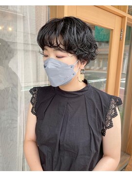 ウティ(outil) マッシュショート_パーマスタイル_ショートスタイル
