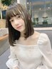 カット＋オーガニックケアカラー＋３STEPトリートメント