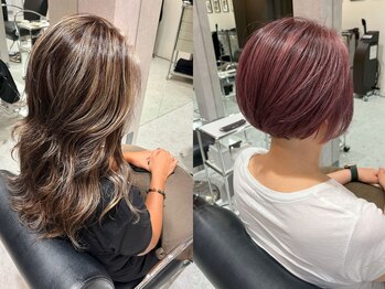 タカハシ ヘア アンド スパ(TAKAHASHI HAIR&SPA)の写真/アンモニアフリー☆イタリアのオーガニックカラー「Hカラー」を使用♪頭皮と髪への負担が違います！