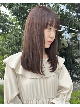 メゾンシアー(Maison Sheer) pink brown
