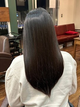 シェール(cher) 髪質改善/艶髪カラー/ダークブラウン