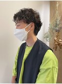 メンズお洒落カットパーマ♪
