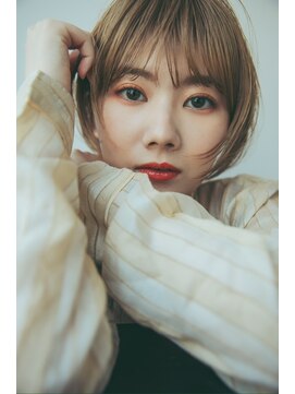 ルス 立川(LUZ) 【LUZ立川】スモーキーベージュ+顔まわりレイヤー★New Open