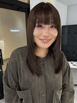 ナンバー 竪町(number+)&nbsp;10代20代30代大人かわいい韓国風プリカール艶感ブラウン