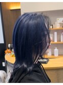 ネイビーブルー×ローライト