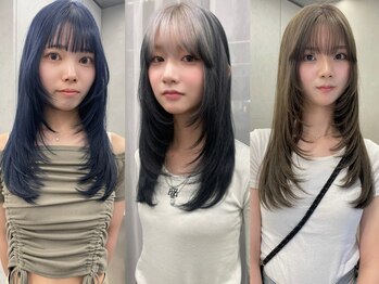 オーセン(Authen.)の写真/レイヤースタイルが好評◎顔周りのレイヤーで垢抜けヘアに【難波/レイヤーカット/ウルフ/ロングウルフ】