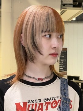 アマトウキョウ アユンチェ(AMA TOKYO×AYUNCHE) セクションカラーウルフ