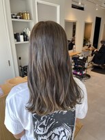 トリート 津田沼店(TREAT)&nbsp;ハイライト×ツヤ感グレージュ