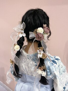 アリエス 渋谷駅西口店(Aries) ツイン編み下ろし